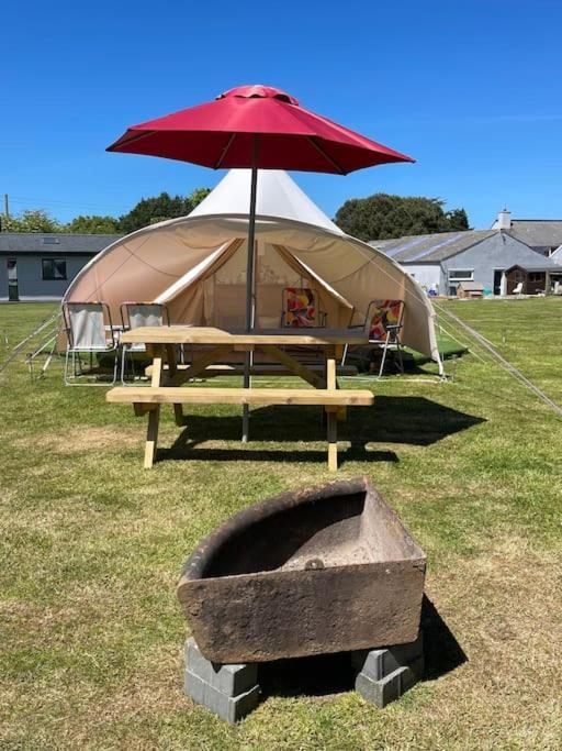 Cox Hill Glamping Badger Hotel Truro Bagian luar foto